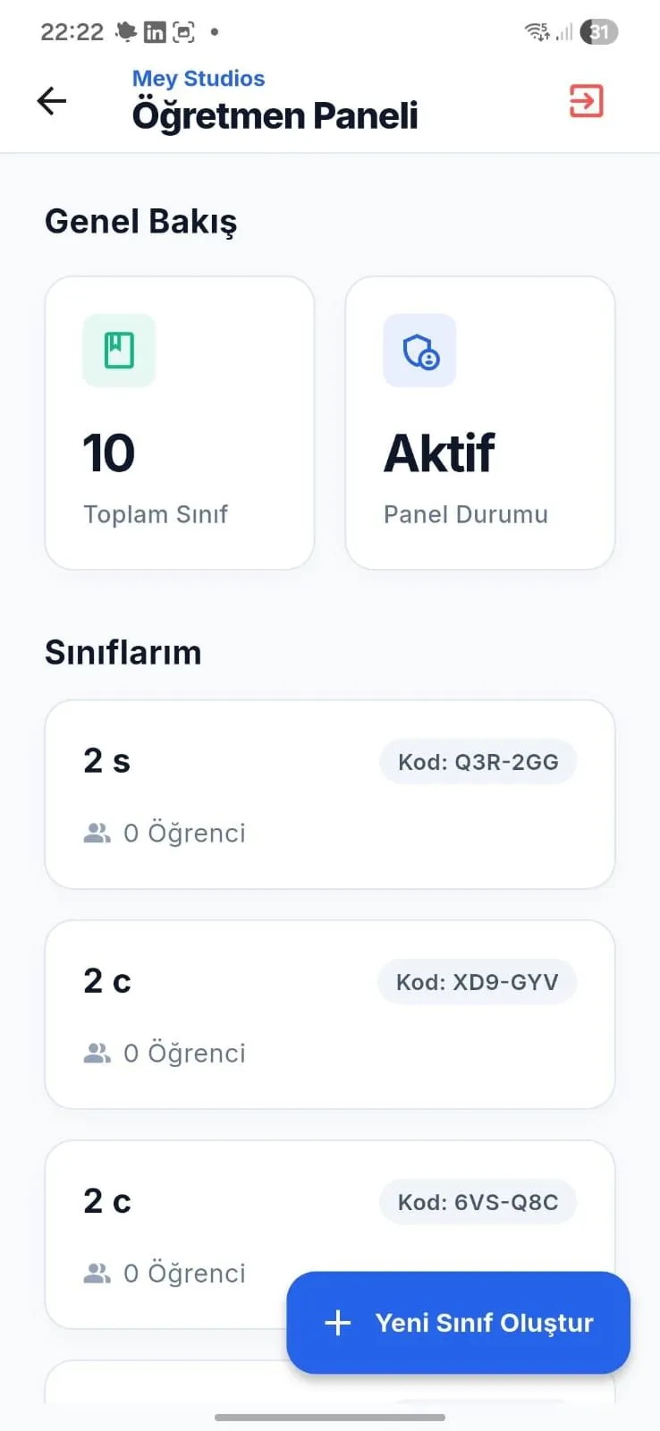 Oyunlaştırılmış Eğitim Platformu ekran görüntüsü 10